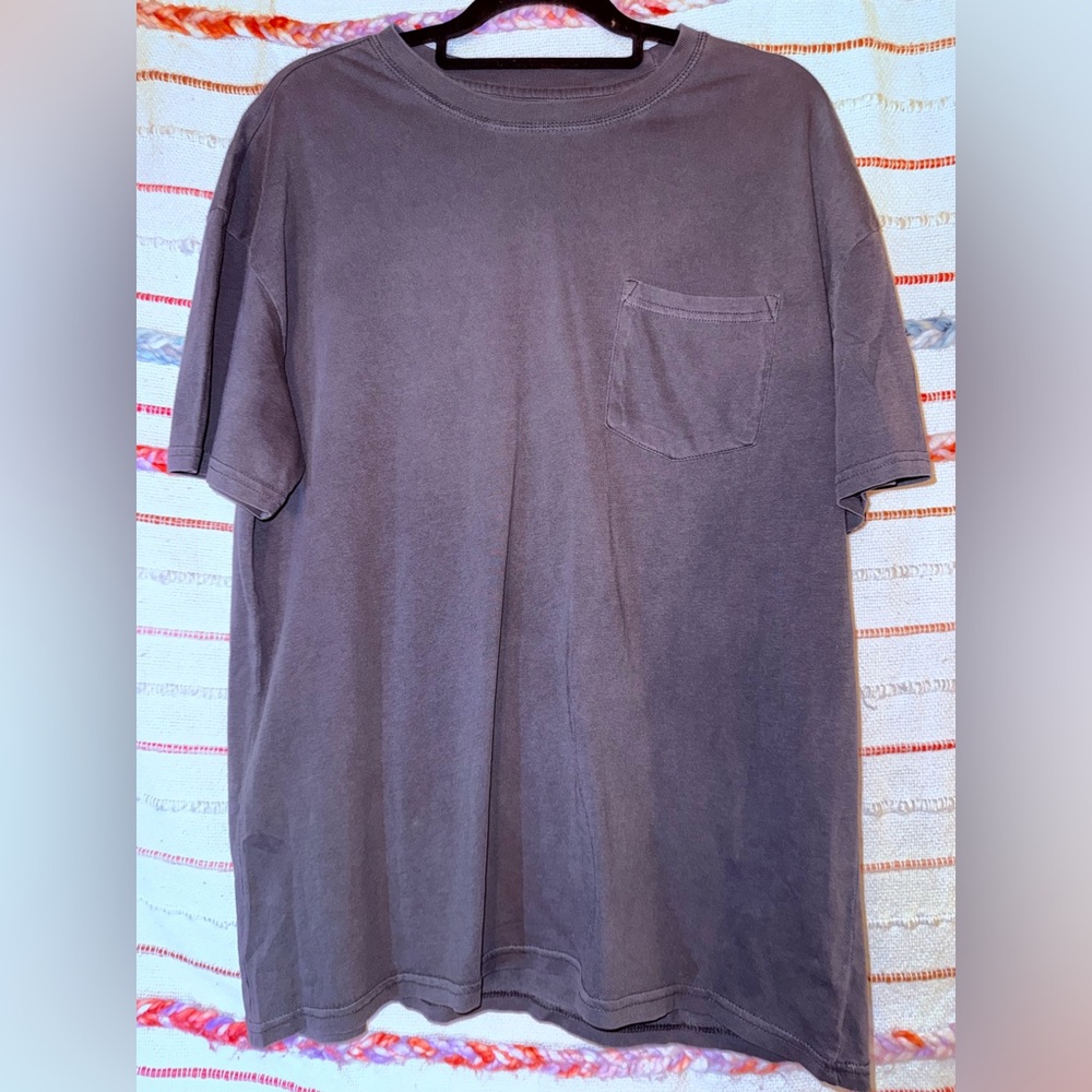 Goodfellow & Co Men's Short Sleeve Tee in Dark Gray/Black‎
